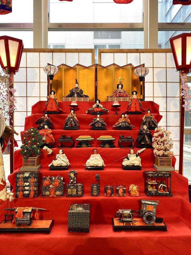 ロビー展示 令和８年 ひな飾り