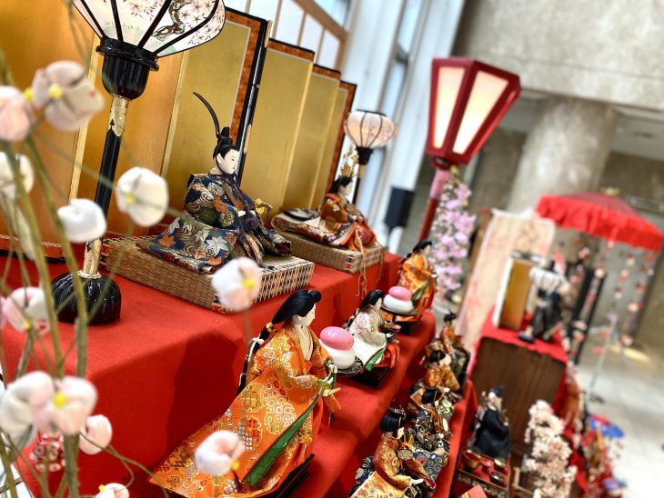 ロビー展示 令和８年 ひな飾り
