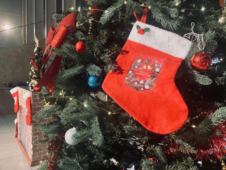 ロビー展示 クリスマスツリー2025