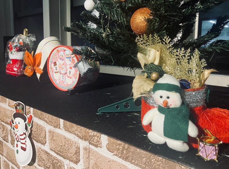 ロビー展示 クリスマスツリー2025