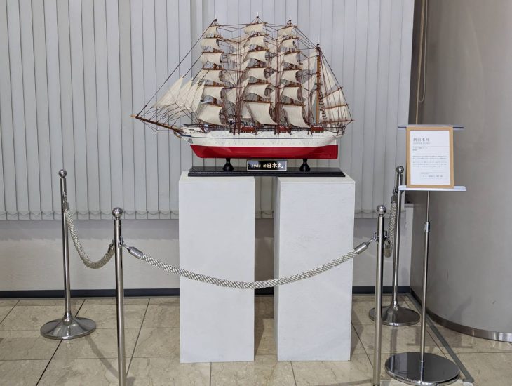 帆船模型展示 新日本丸 帆船模型